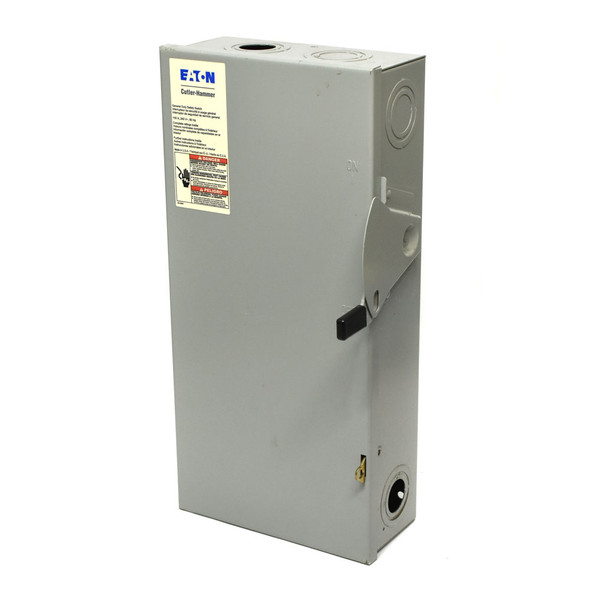 Eaton DG323NGB 100 Amp 240V 3PH Safety Switch Fused Disconnect w/3 DuraLag Fuse