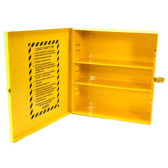 Prinzing Lockout Tagout Station 17 x 16 x 5 w/ 2 Shelves