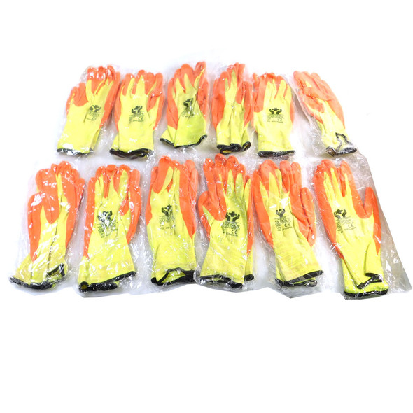 Handsafe Nitrile Palm Coated Work Gloves A4 Cut Resistant X-Large XL (12 Pair)