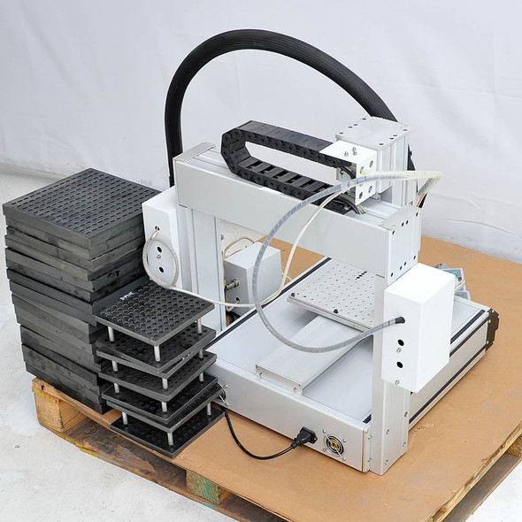3-Axis Dispensing Robot 30x30x6 cm CNC DSP3000 Controller UI3000 Teach Pendant