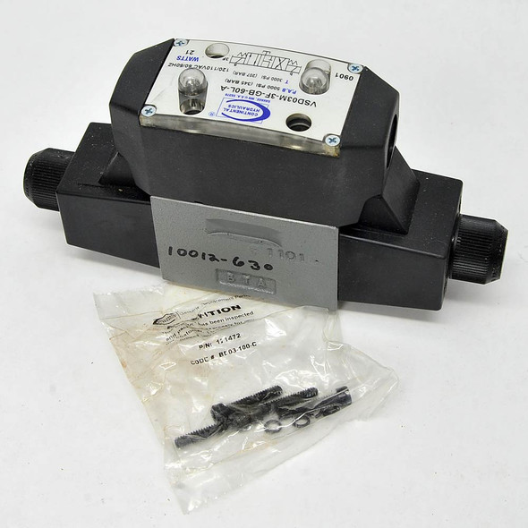 Continental Hydraulics VSD03M-3F-GB-60L-A Directional Control Valve 120VAC