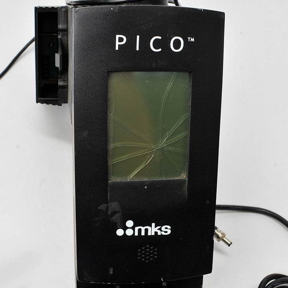 MKS MSSAHE3S00B1 PICO Helium Mass Spectrometer Leak Detector Broken Screen-PARTS
