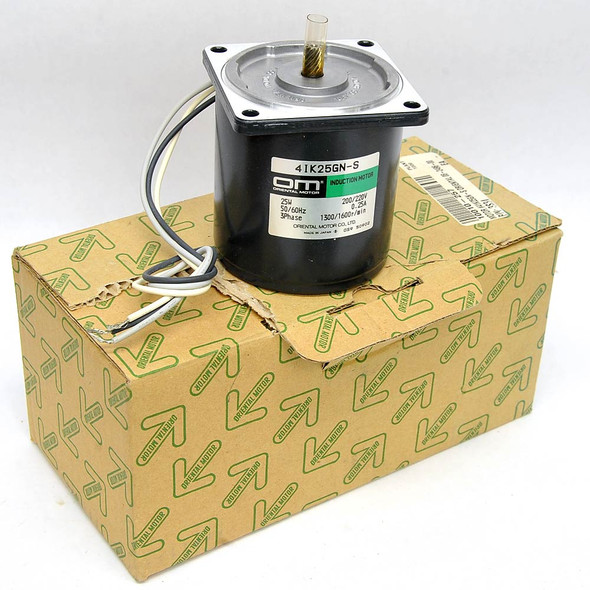 Oriental 4IK25GN-S Induction Motor 1600RPM 3ph 200/220V