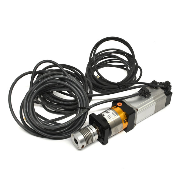 Omron R88M-K40030H-BS2 AC Servo Motor w/Parker PV60FB-005 Planetary Gearhead 5:1