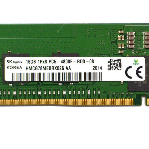 SK Hynix 16GB HMCG78MEBRX026 1Rx8 PC5-4800E-RD0-08 Server ECC Memory DDR5 RDIMM