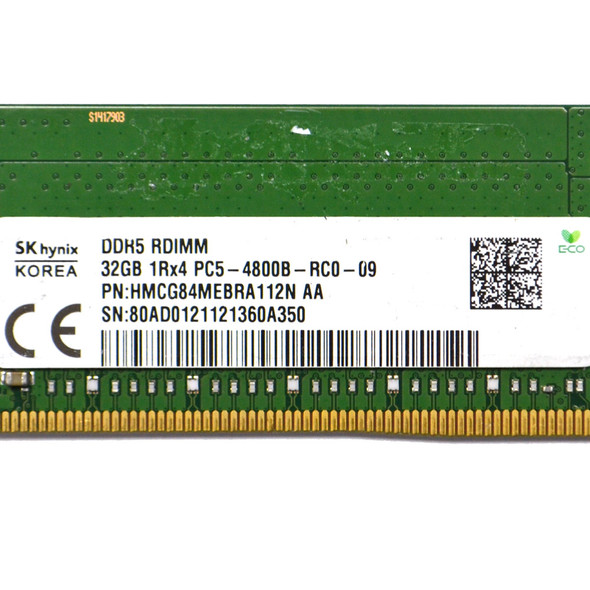 SK Hynix 32GB HMCG84MEBRA112N 1Rx4 PC5-4800B-RC0-09 Server ECC Memory DDR5 RDIMM