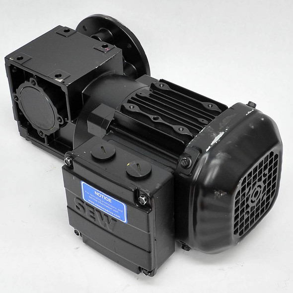 SEW Eurodrive WF20DRS71S4 Gearmotor Right Angle Reducer 230/460V 21-126RPM