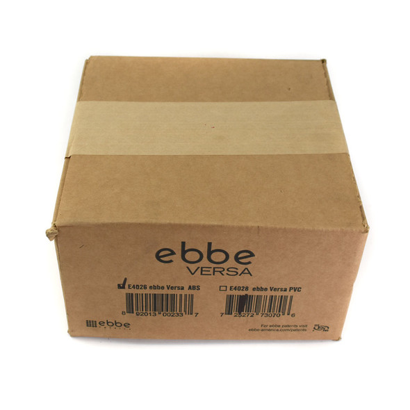 ebbe Versa ABS E4026 Drain Bundle (VERSA-ABS-Drain Base & Ebbe Square Riser)