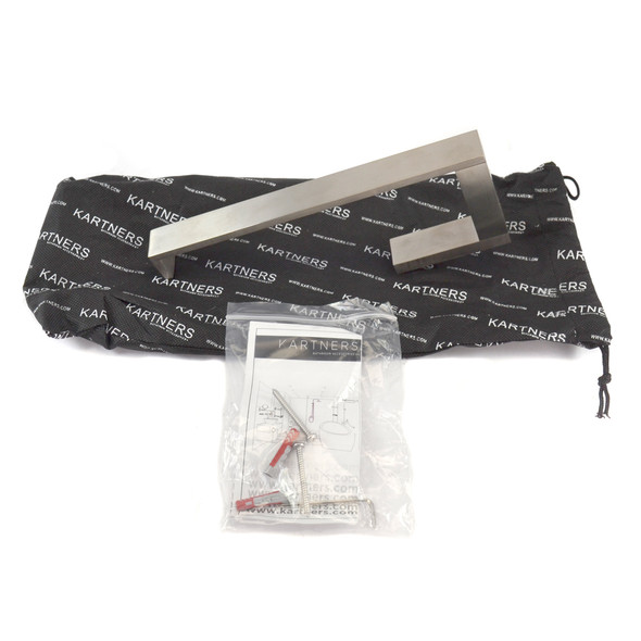 Kartners 288461-81 Towel Ring Munich in Brushed Nickel 8-13/16" L x 3-1/4" D