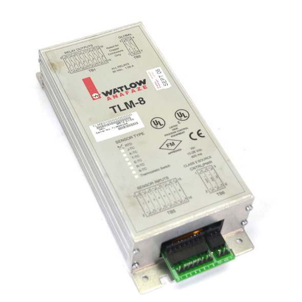 Watlow Anafaze TLM-8 10-26 VDC Thermal Temperature Limit Monitor RTD Sensor