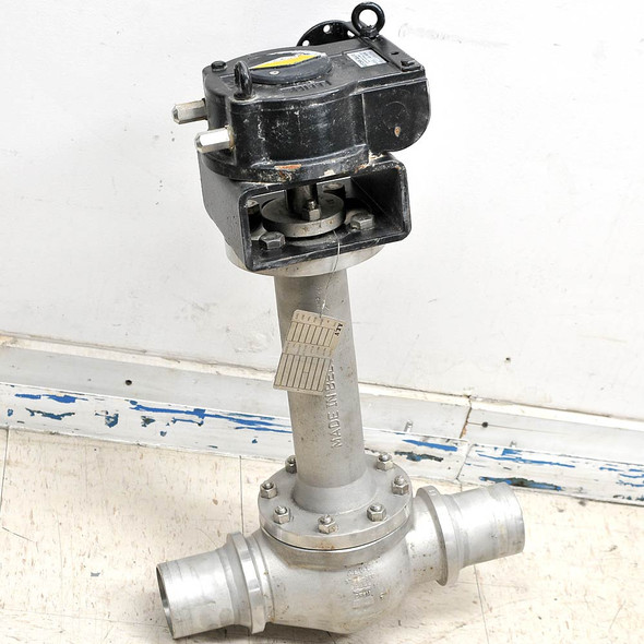 A.E.V. AEV Advanced C-CS 3" C-Ball Valve with Rotork AB Manual 1/4 Turn Actuator
