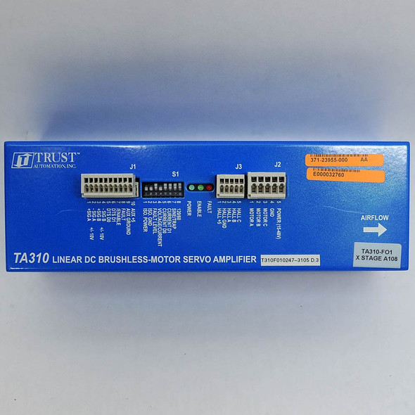 Trust TA310 Linear DC Brushless Motor Servo Amplifier 340W 8Apk 24-48VDC KLA