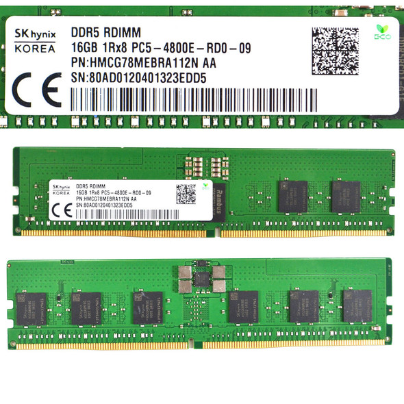 SK Hynix HMCG78MEBRA112N Server ECC Memory 16GB DDR5