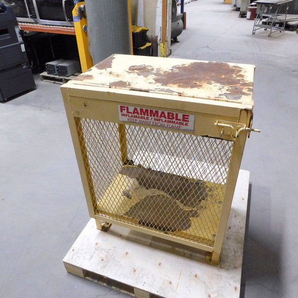 Vertical Gas Cylinder Cabinet 2-Cylinder Capacity 30" W x 20" D x 39" H