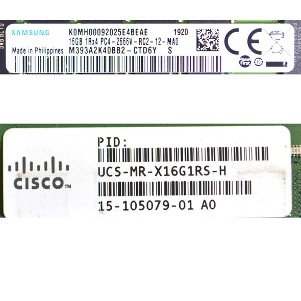 Samsung M393A2K40BB2-CTD Server ECC Memory 16GB Cisco