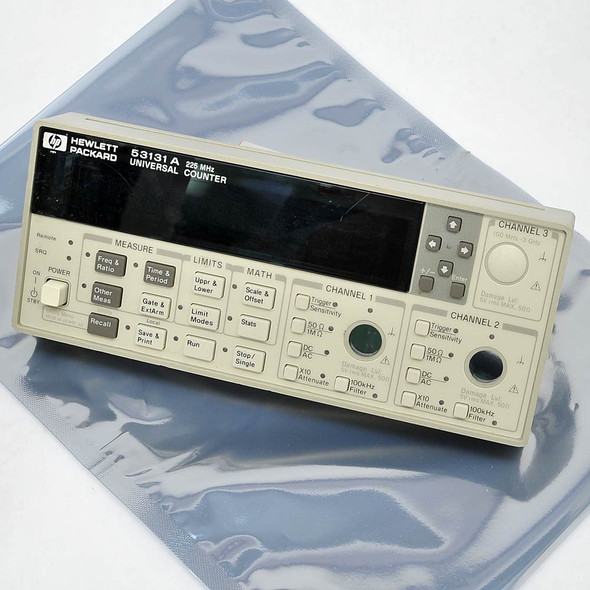 Complete Front Panel for Hewlett Packard 53131A Universal Counter with VFD, Keys