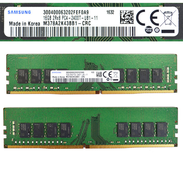 Samsung M378A2K43BB1-CRC Desktop Memory 16GB DDR4 (8)