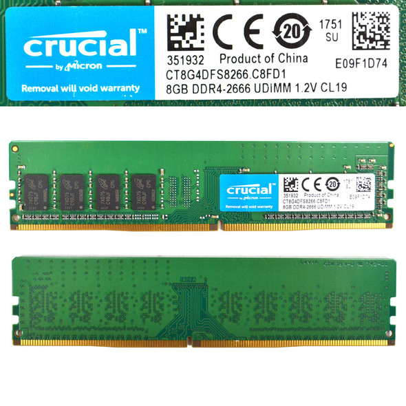 Crucial CT8G4DFS8266.C8FD1 Desktop Memory 8GB DDR4 (2)
