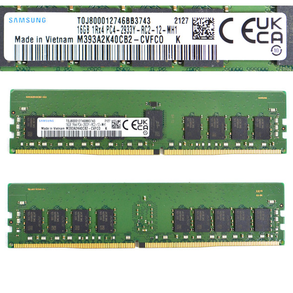 Samsung M393A2K40CB2-CVF Server ECC Memory 16GB (6)