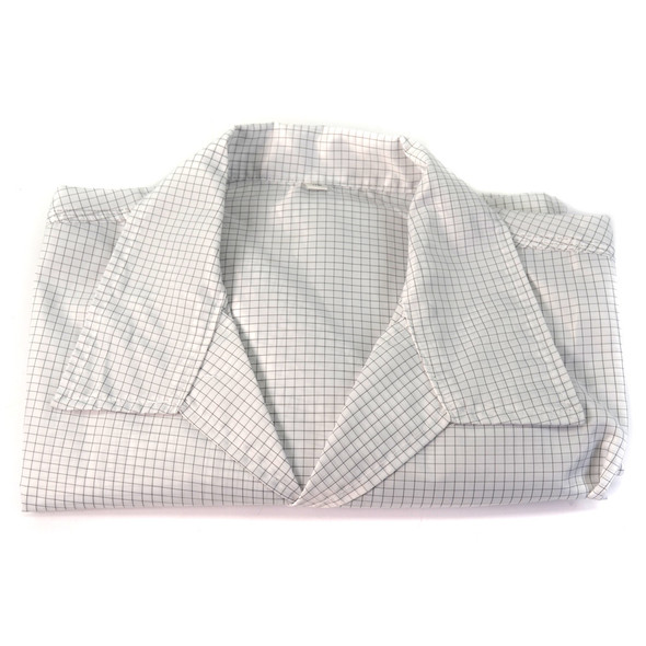 (30-Pack) ESD Safe Anti-Static Lab Coat Jacket/Smock w/ Snap Cuffs 3-Pocket XL