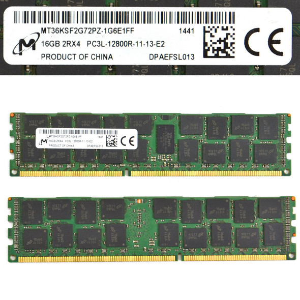 Micron MT36KSF2G72PZ-1G6E1 Server ECC Memory 16GB (5)