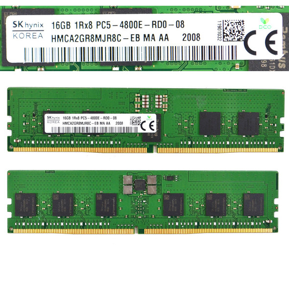 SK Hynix HMCA2GR8MJR8C-EB Server ECC Memory 16GB DDR5