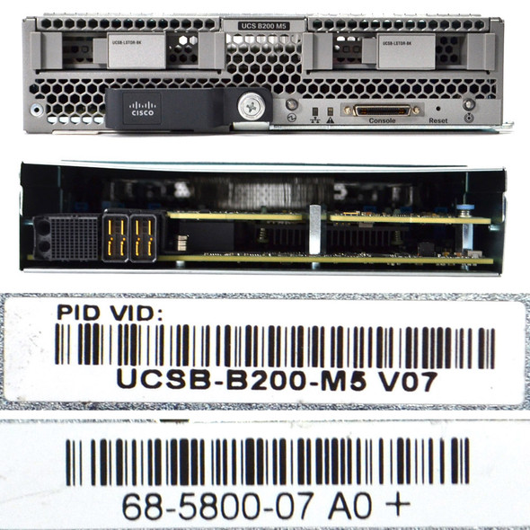 Cisco UCSB-B200-M5 Server Blade 2x Xeon Gold 5118 with USCB-MLOM-40G-03 - Parts