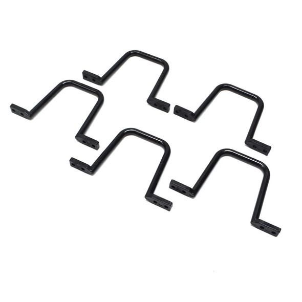 Construct Pro CON1006 Black 3.25" Plastic D-Ring (5)