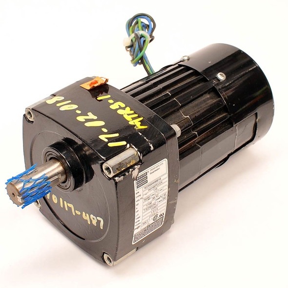 Bodine 34Y4BFCI-E4 AC Gearmotor 115V 1.6RPM 504:1 Ratio 1/100 HP 3/4" Output