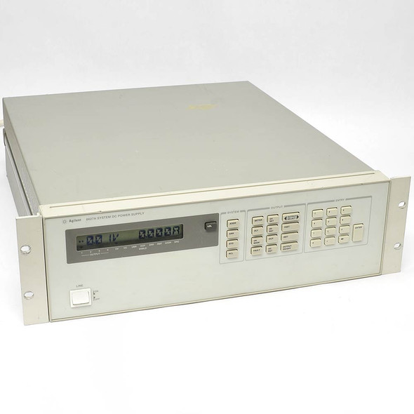 HP 6674A System DC Power Supply 4x 40W Outputs up to 50V@0.8A or 20V@2A w/ GPIB