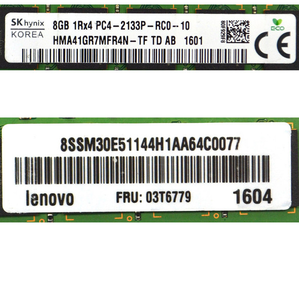 SK Hynix HMA41GR7MFR4N-TF Server ECC Memory 8GB DDR4