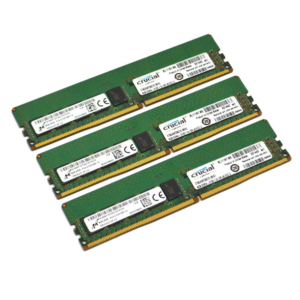 Micron MTA18ASF1G72AZ-2G1A1 Server ECC Memory 8GB (3)