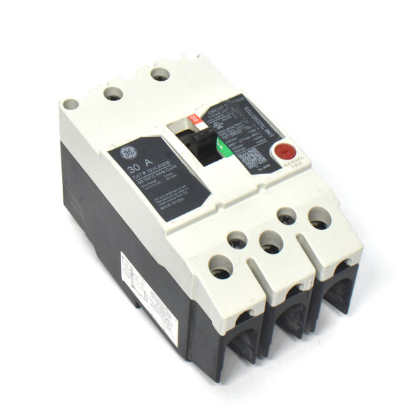 General Electric GE TEYL3030B 30A 3P 480V Bolt-on 65kA Q-Line Circuit Breaker