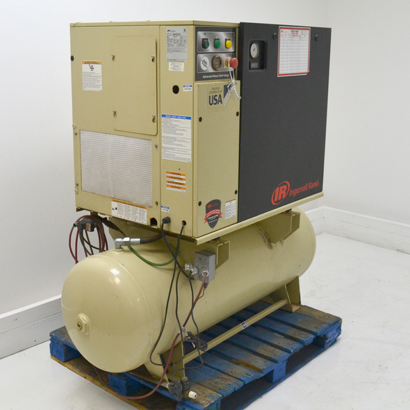 Ingersoll Rand UP6-15CTAS-125W/D 3PH 230/460 80 Gal. Rotary Screw Air Compressor