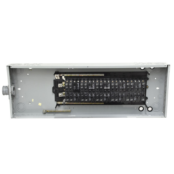 Siemens G4242L1225CU 225A 120/240V Main Lug Load Center w/Breakers 20A, 30A, 70A