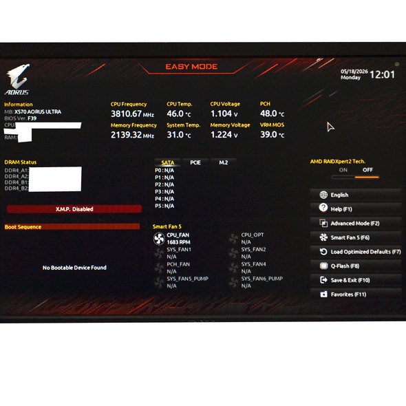 Gigabyte X570 AORUS ULTRA Gaming ATX Motherboard