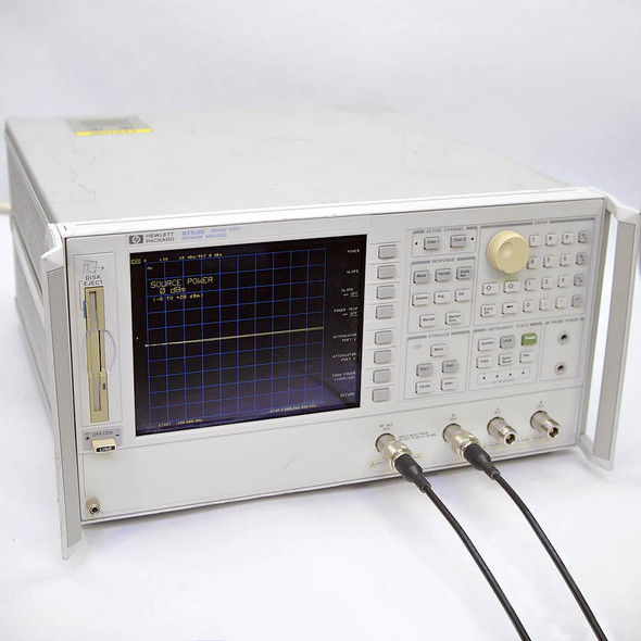 Hewlett Packard 8753E Network Analyzer 30kHz-3GHz Works, Dented, Loud - Parts
