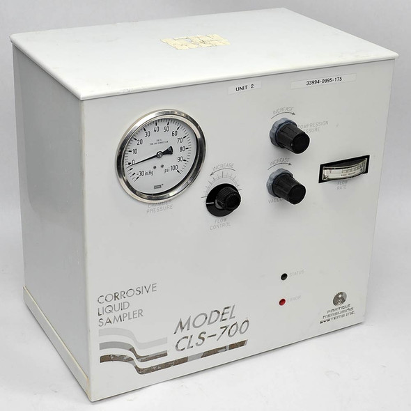 Particle Measuring Systems CLS-700 Corrosive Liquid Sampler with LiquiLaz -Parts