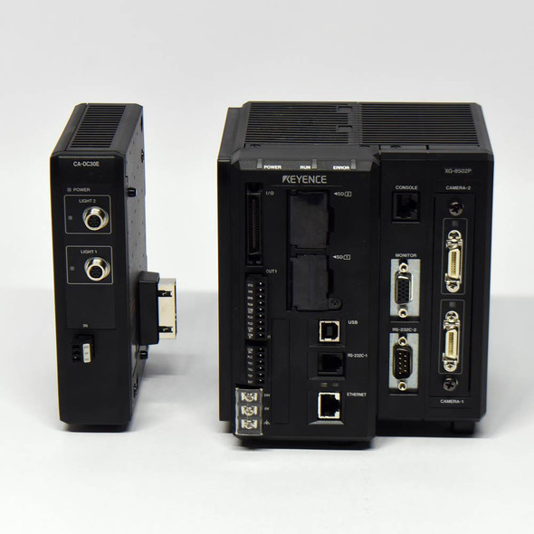 Keyence XG-8502P Imaging System/Controller w/ CA-DC30E