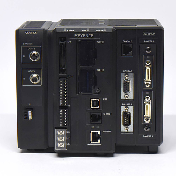 Keyence XG-8502P Imaging System/Controller w/ CA-DC30E
