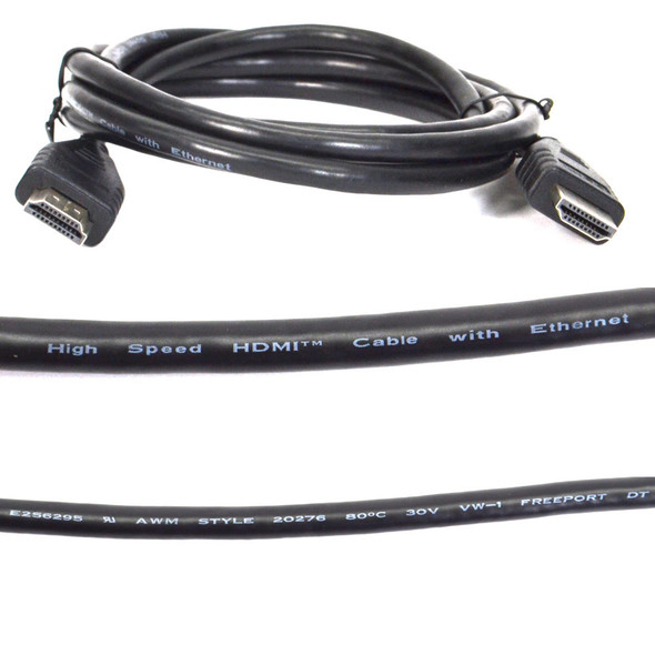 Black 5ft HDMI High-Speed Video Cable (5)