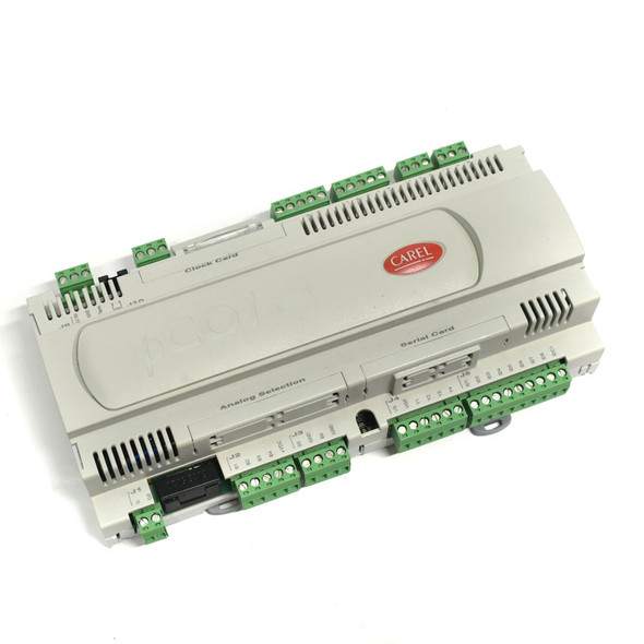 Carel PCO1002AS0 I/O Controller w/PGD0000F01 Temp Display & PCOUMI2000 Interface