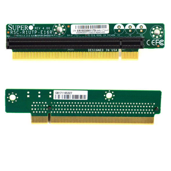 Supermicro RSC-R1UTP-E16R PCI-E 3.0 X16 Riser Card (4)