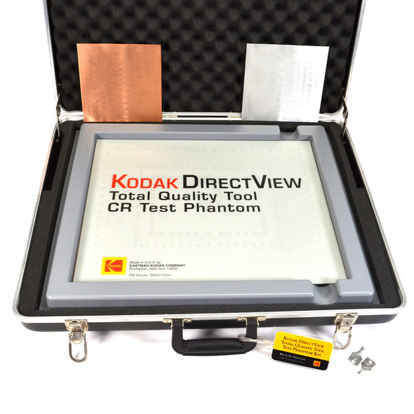 Kodak DirectView Total Quality Tool CR Test Phantom Kit Copper & Aluminum Filter