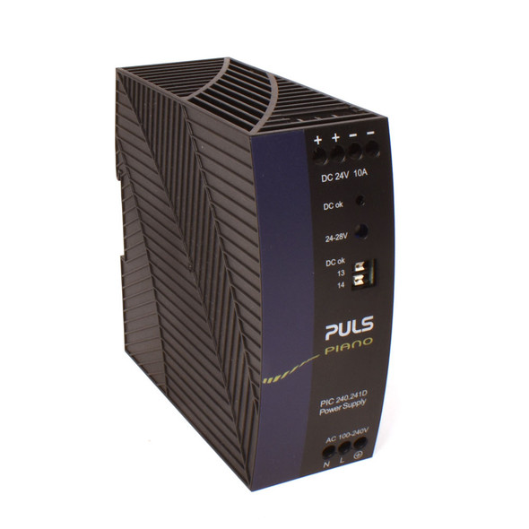 PULS Piano PIC240.241D Power Supply 24V, 10A, 240W 1-Phase DIN Rail