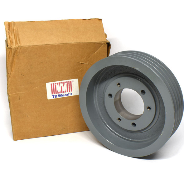 TB Wood's 5V1184 Sure-Grip Type B Webbed Narrow Ultra V-Belt Sheave 4 Groove