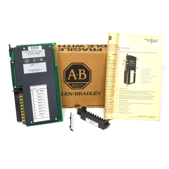 Allen-Bradley 1771-IA Input Module PCL-5 120V AC 8-Channel Series C Digital