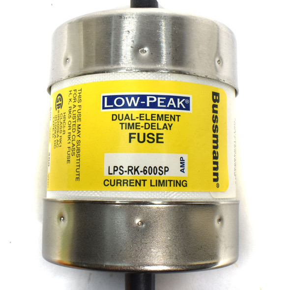 NEW Cooper Bussman LPS-RK-600SP Low-Peak Dual-Element Time-Delay 600A Fuse RK1