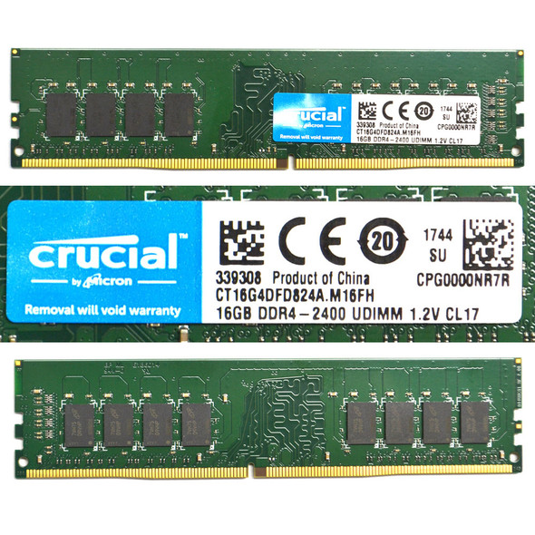 Crucial CT16G4DFD824A.M16FH Desktop Memory 16GB (2)