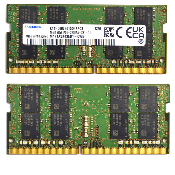 Samsung M471A2K43EB1-CWE SODIMM Memory Module 16GB (4)